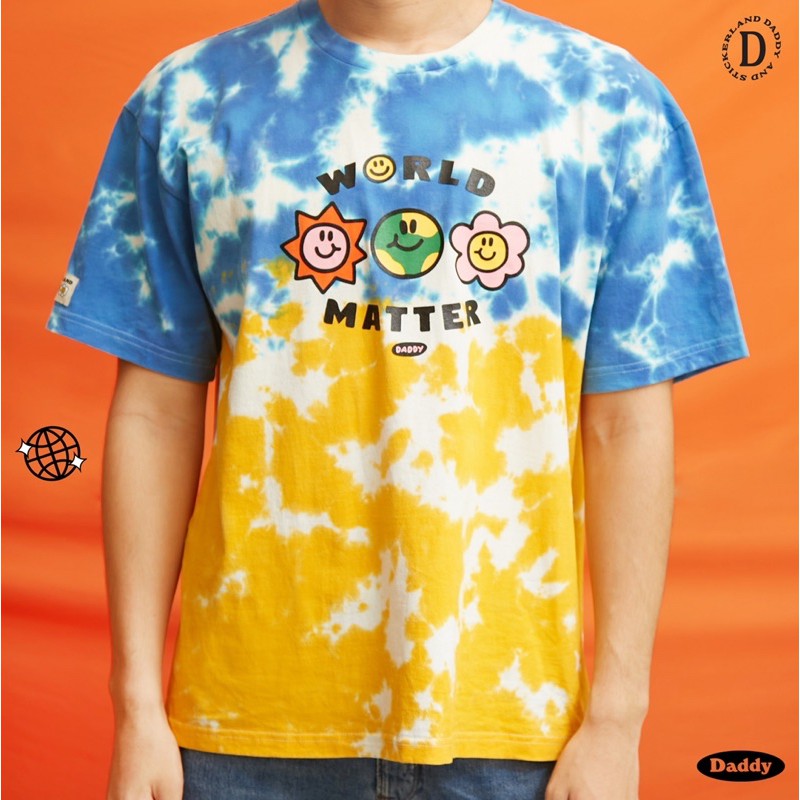 daddy-world-matter-oversize-t-shirt-เสื้อมัดย้อมสีสันสดใส