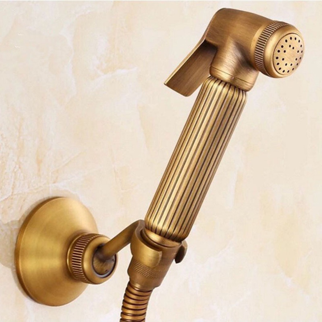 โถสุขภัณฑ์-ฝักบัว-all-copper-multi-function-toilet-spray-gun-หัวฝักบัวแรงดันสูง-สีทอง