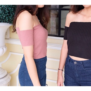 Basic crop ✅ เสื้อครอปเบสิคยอดฮิต 🧡🧸