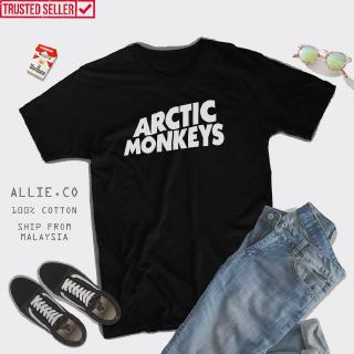 arctic monkeys เสื้อยืดลําลองสําหรับผู้ชาย/ผู้หญิงผ้าฝ้าย 100%