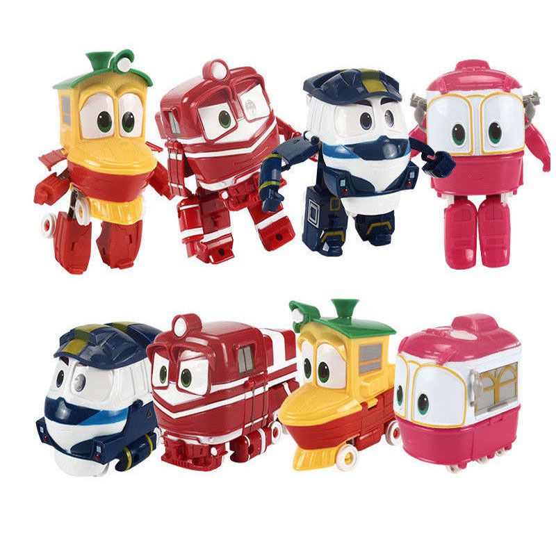 Trains Robot Fun-filled Rt Kay Transformer Train Figure Animation ของ ...