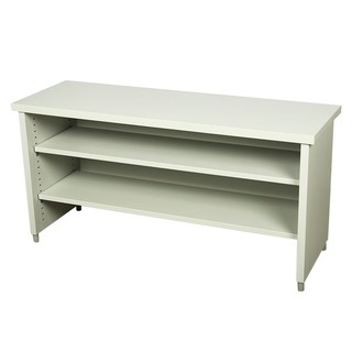 Desk DESK STEEL 150cm KDS-150-TG GREY SAND Office furniture Home &amp; Furniture โต๊ะทำงาน โต๊ะทำงานเหล็ก LUCKY WORLD KDS-15