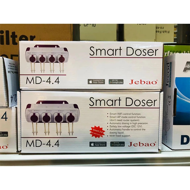 jebao-doser-md-4-4-เครื่องเติมสารอัตโนมัติ-4-หัว-dosing-pump-ใช้เติมน้ำ-น้ำยา-สารเคมี-ควบคุมการทำงานผ่านapp-โดสซิ่ง