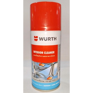 สเปรย์โฟมทำความสะอาดภายในรถ (Interior Cleaner)  ยี่ห้อ Wurth