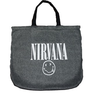 กระเป๋าผ้า ถุงผ้า สกรีนลาย NIRVANA ของใหม่