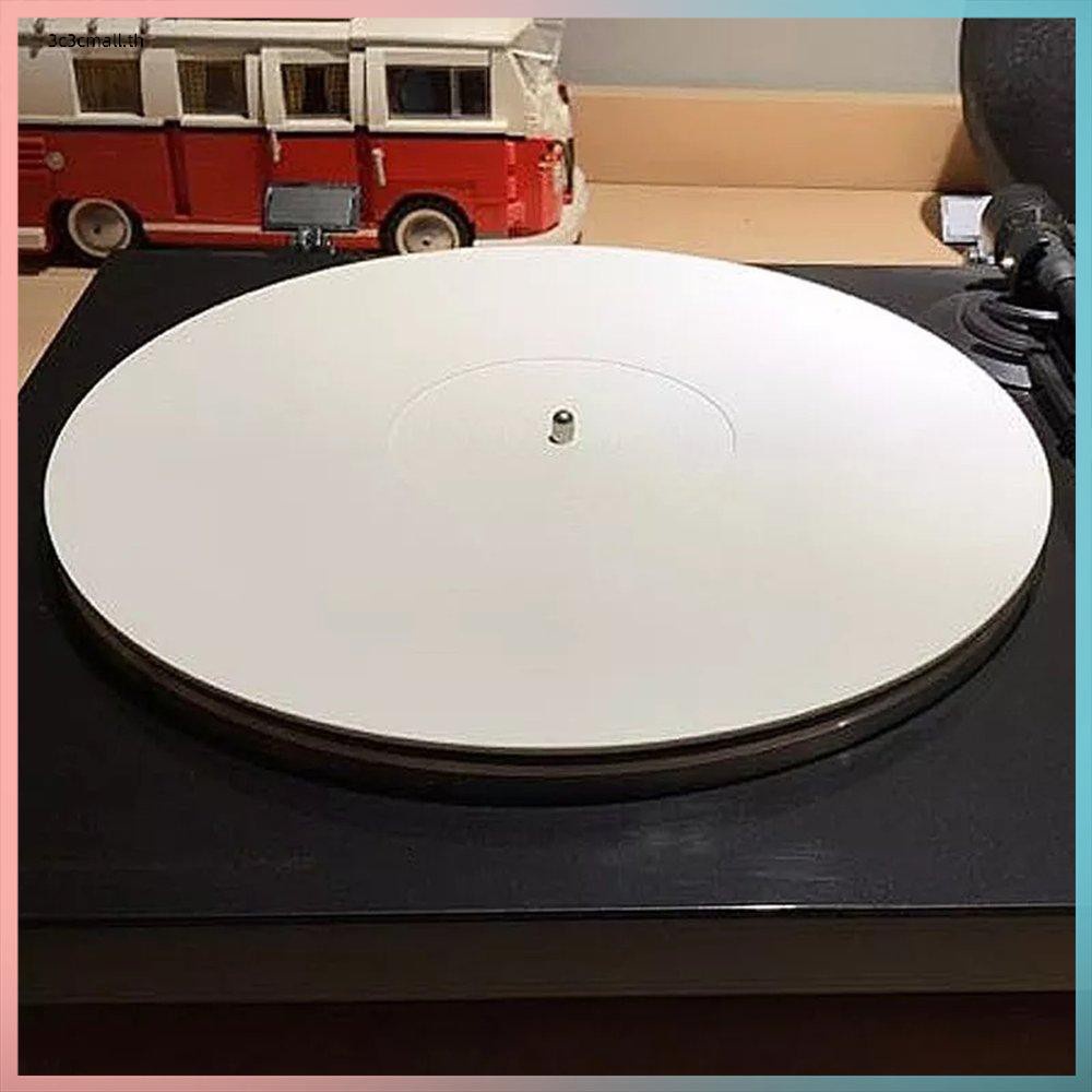 ราคาและรีวิวส่วนลดใหญ่ 3MM Acrylic Record Pad Vinyl Mat Slipmat For Turntable Phonograph Accessories