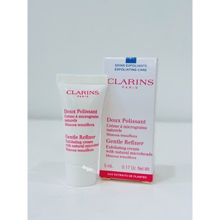 ครีมขัดผิวหน้า-ผลัดผิวใหม่อ่อนวัย-Clarins-Doux-Polissant-Gentle-Refiner-With-Natural-5ml