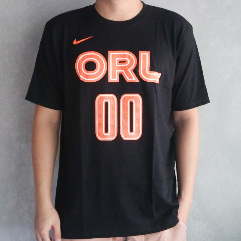 เสื้อยืดพิมพ์ลายแฟชั่นเสื้อยืด-nike-nba-บาสเก็ตบอล-gametime-orlando-magic-00-gordon