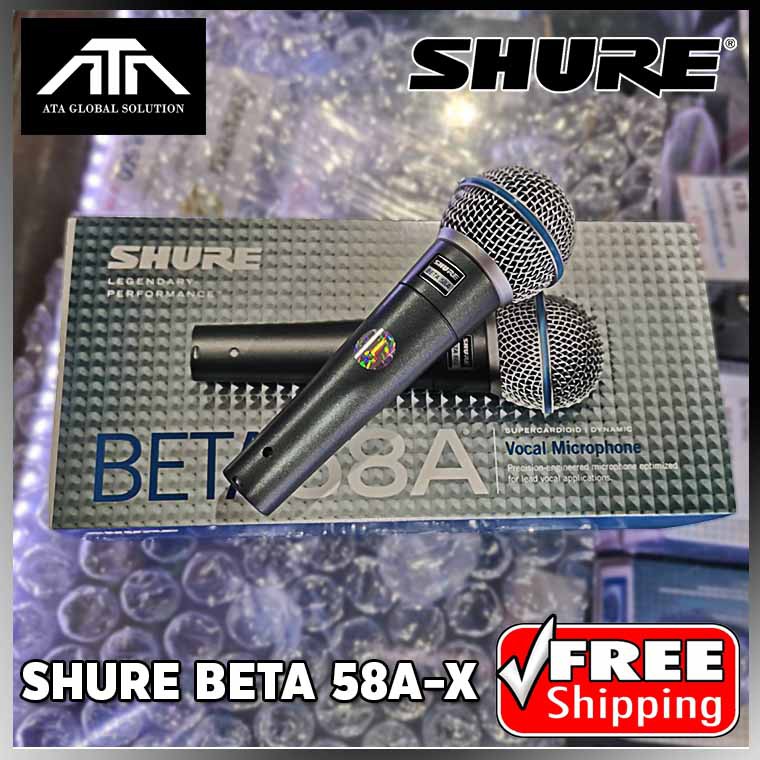 ไมโครโฟน-shure-beta-58a-สินค้าแท้-รับประกันจากผู้นำเข้า-1-ปี