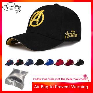 หมวกเบสบอลปักลาย Avengers สำหรับผู้ชายและผู้หญิง