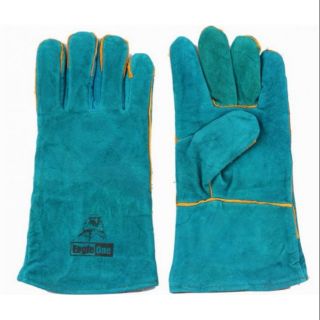 เช็ครีวิวสินค้าEAGLE ONE ถุงมือ ถุงมือหนัง ถุงมือหนังแท้ ยาว 13 นิ้ว มีซับในอย่างหนา ถุงมือหนังสำหรับงานเชื่อมเหล็ก​ EAGLE ONE