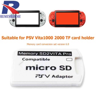 ภาพขนาดย่อของภาพหน้าปกสินค้าอะแดปเตอร์การ์ดหน่วยความจํา เวอร์ชั่น 6.0 SD2VITA สําหรับระบบ PS Vita 1000 2000 3.65 จากร้าน rememberme.th บน Shopee ภาพที่ 3