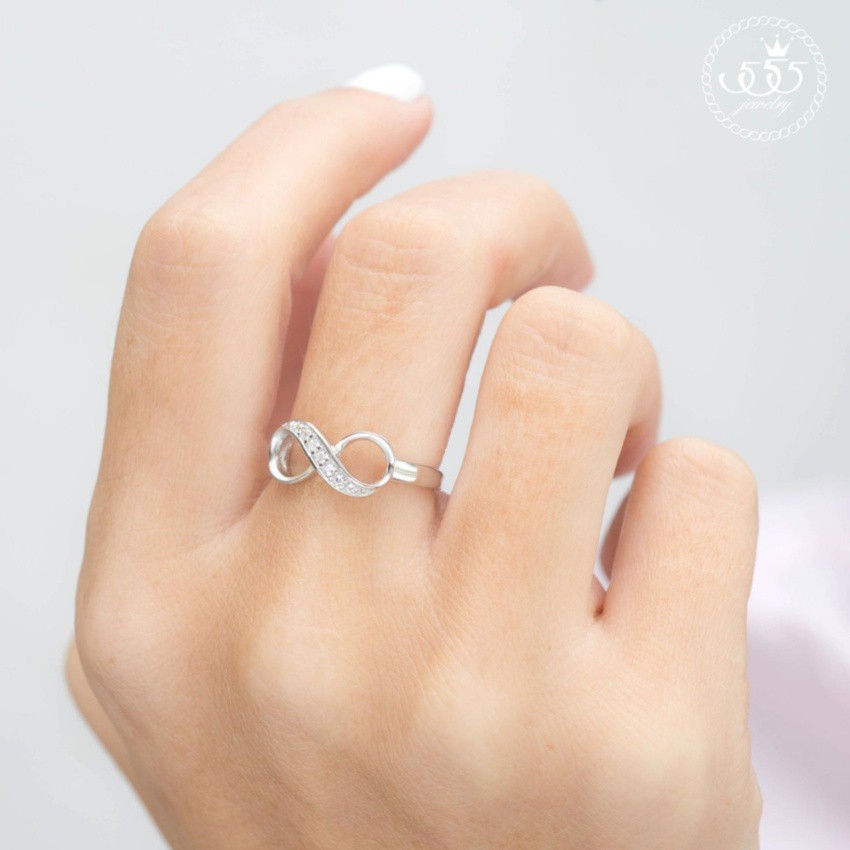 555jewelry-แหวนเงินแท้-silver-925-infinity-ring-ประดับเพชรสวิส-รุ่น-md-slr038-slr-b1