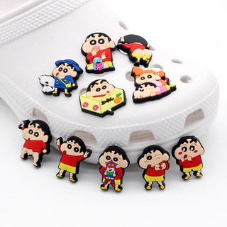 ภาพขนาดย่อของภาพหน้าปกสินค้าน่ารัก 1pcs Jibbitz ธีมอะนิเมะ Crayon Shinchan น่ารัก shoe charms การ์ตูน Crocs ถอดได้ diy decorate รองเท้าแตะ pvc accessories หัวเข็มขัด ของขวัญคริสต์มาสสำหรับเด็ก 1000 รุ่น สําหรับคุณเลือก จากร้าน ljlstore.th บน Shopee