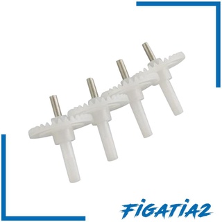 [figatia2] เฟืองมอเตอร์โดรนบังคับ พลาสติก DIY อุปกรณ์เสริม สําหรับโดรนบังคับ E58 S168 JY019 4 ชิ้น