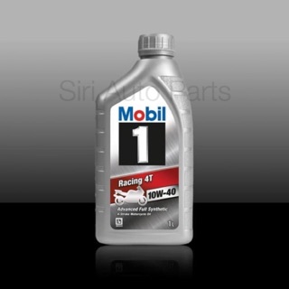 ภาพขนาดย่อของภาพหน้าปกสินค้าMobil1 10W-40 Racing 4T สังเคราะห์แท้ 100% จากร้าน m1lubexpress บน Shopee