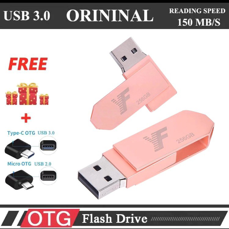 ภาพหน้าปกสินค้าแฟลชไดร์ฟ แฟลชไดร์ Flash drive Flashdrive 8GB16GB32GB64GB128GB256GB ดิสก์U อุปกรณ์จัดเก็บข้อมูล ของแท้ความเร็วสูงUSB3.0 จากร้าน adishop2021 บน Shopee