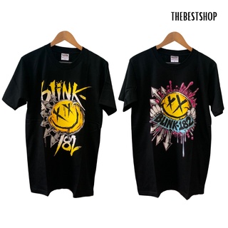 เสื้อวง BLINK เสื้อวงสินเทจ สกรีนหน้าหลัง เสื้อวงร็อค สินค้าพร้อมส่ง