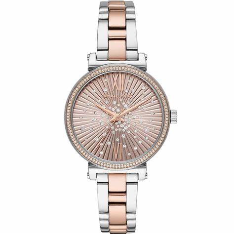 Michael Kors ผู้หญิง แฟชั่น หรูหรา นาฬิกา MK MK3971 MK3972 33mm ...
