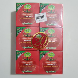 สบู่มะเขือเทศแจม Tomato Soap Jam แพค 12 ก้อน