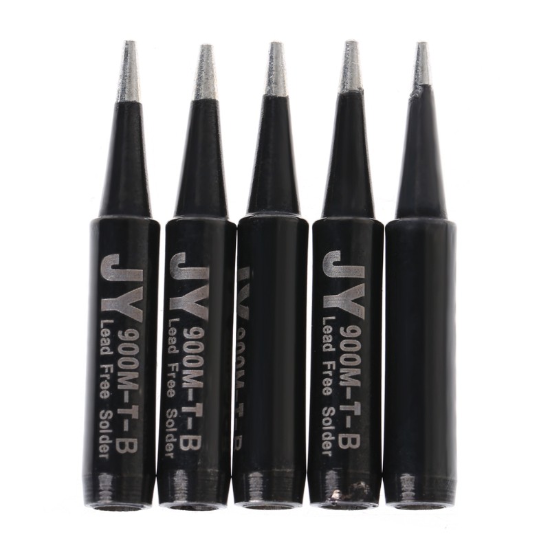 aot-5-ชิ้นอุปกรณ์หัวแร้งบัดกรี-900-m-t-b-สําหรับ-hakko-saike-936