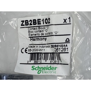 Schneider ZA2EE102 Single contact block for head Ø22 - 1 NC