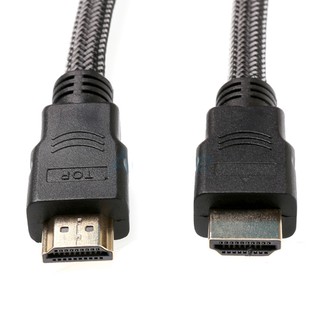 สาย HDMI สายถัก HDMI TO HDMI (M/M)(ผู้/ผู้) สายยาว 50 ซม.