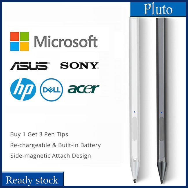 ปากกาสไตลัสแม่เหล็ก-4096-ระดับ-สําหรับแท็บเล็ต-surface-pro-3-4-5-6-7-pro-x