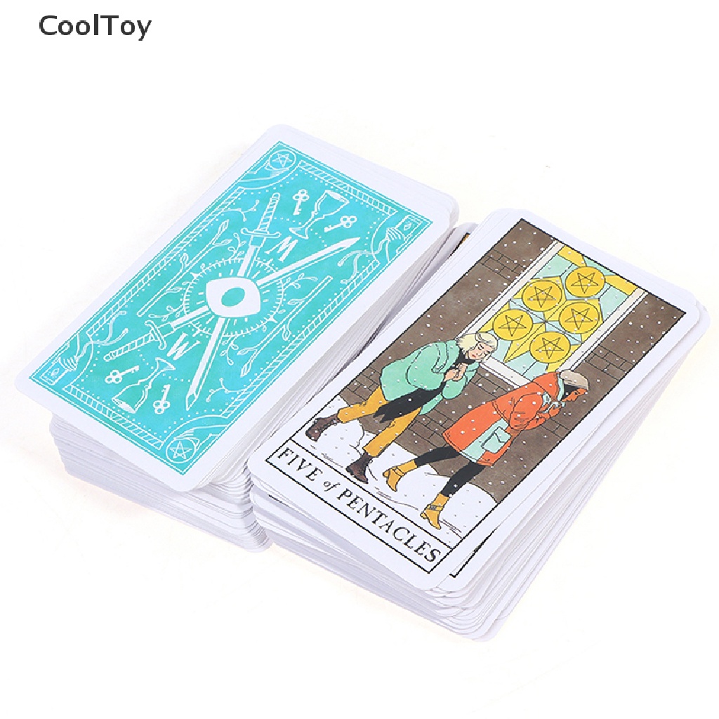 cooltoy-เกมกระดานไพ่ทาโรต์-ภาษาอังกฤษ-แม่มด-สไตล์โมเดิร์น