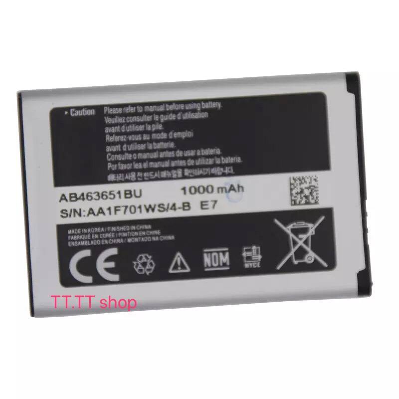 แบตเตอรี่-สำหรับ-samsung-l700-w559-s5620i-s5630c-s5560c-s5610-c3370-c3200-c3322-c3518-j808-f339-s5296-l708e-ab463651bu