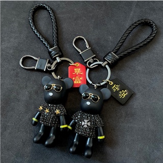 (Keychain) น่ารัก Pikachu นางฟ้า Deadpool พวงกุญแจผู้ชายและผู้หญิงคู่สร้างสรรค์รถเอวพวงกุญแจแหวนกระเป๋าจี้
