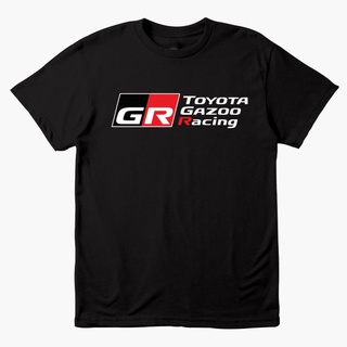 2022 เสื้อยืด พิมพ์ลายโลโก้รถยนต์ Toyota GAZOO RACING GR S-5XL