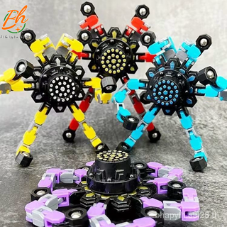 Fidget Spinner Decompression Toy Transformable Practical ABS Hand Spinner Fingertip Top Mechanical Gyro Sensory Toys Supplies