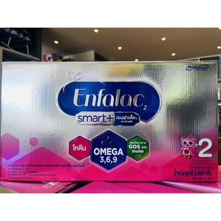 ภาพหน้าปกสินค้า📢❗Enfalac Smart+ Formula 2 3800 g. เอนฟาแล็ค สมาร์ทพลัส นมผง เด็ก สูตร2 3800 กรัม ที่เกี่ยวข้อง