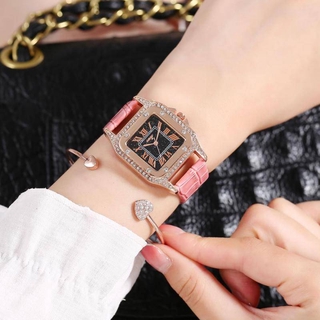 ภาพหน้าปกสินค้านาฬิกาข้อมือสตรีแฟชั่นเกาหลีแบบเรียบง่ายสายนาฬิกากันน้ำหญิง【jay.co】 ที่เกี่ยวข้อง