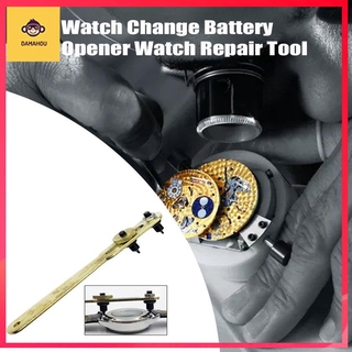 ☆มีสินค้า☆เครื่องมือซ่อมนาฬิกาฝาหลังแบบปรับได้ที่เปิดฝาครอบช่างซ่อมนาฬิกาเปลี่ยนแบตเตอรี่