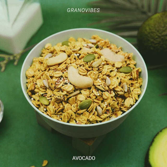 เจ-granovibes-veggie-กราโนไวบ์ส-เวจจี้-กราโนล่า-สูตร-อโวคาโด-avocado-300g