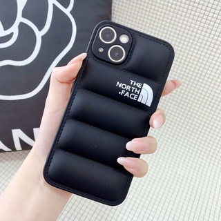 เคสโทรศัพท์มือถือ ป้องกันกระแทก ปิดด้านหลัง ลาย The North Face Street Wear Down สําหรับ iPhone 14 12 11 13 Pro Max