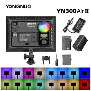 สินค้า Yongnuo Yn300Air Ii Rgb Led แบตเตอรี่กล้องวิดีโอพร้อมอะแดปเตอร์ Ac