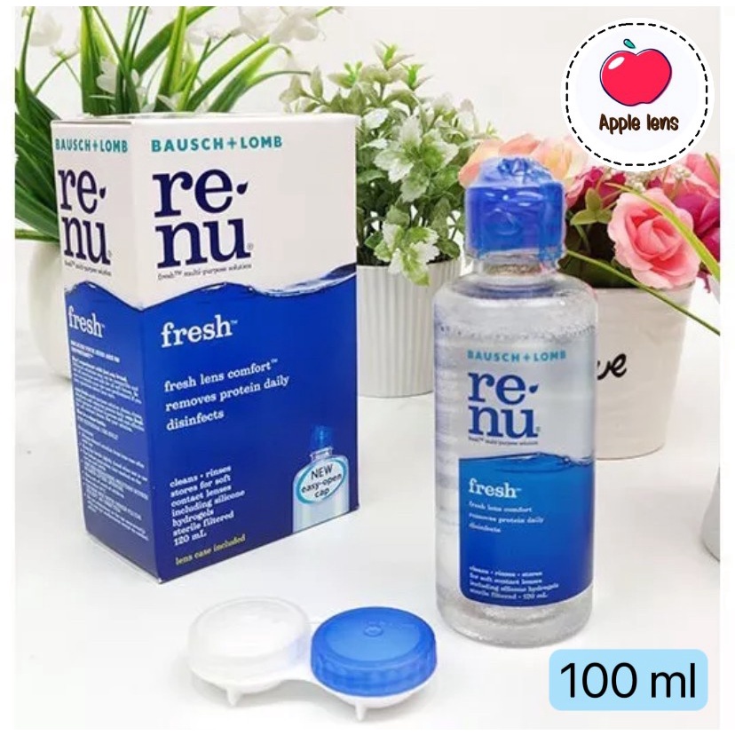 น้ำยาล้างคอนแทคเลนส์-renu-120-ml