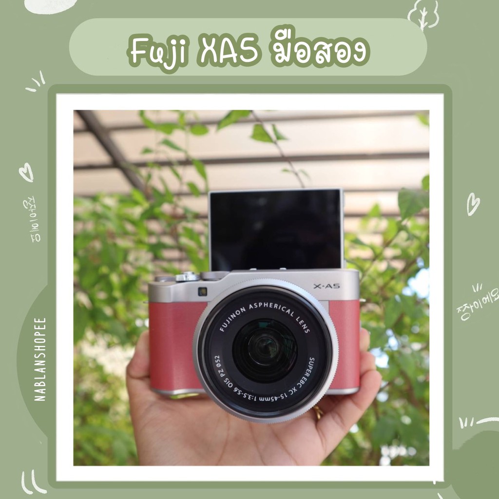 ภาพหน้าปกสินค้ากล้อง Fuji XA5 เมนูไทย ราคาถูก ส่งฟรี จากร้าน minit. บน Shopee