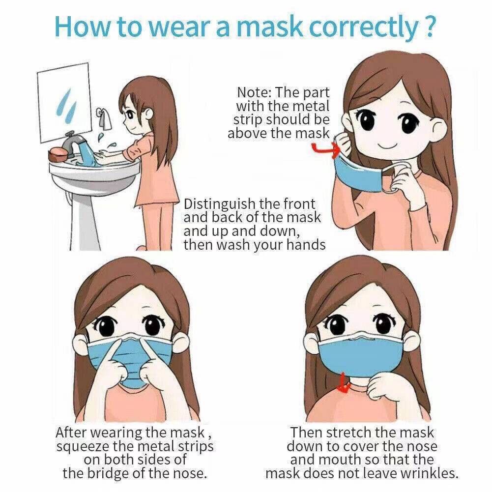 face-mask-3-ply-หน้ากากอนามัย-หนา-3-ชั้น-1-แพ๊ค-50ชิ้น