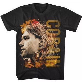 เสื้อยืด ลาย NIRVANA KURT COBAIN สําหรับผู้ชาย