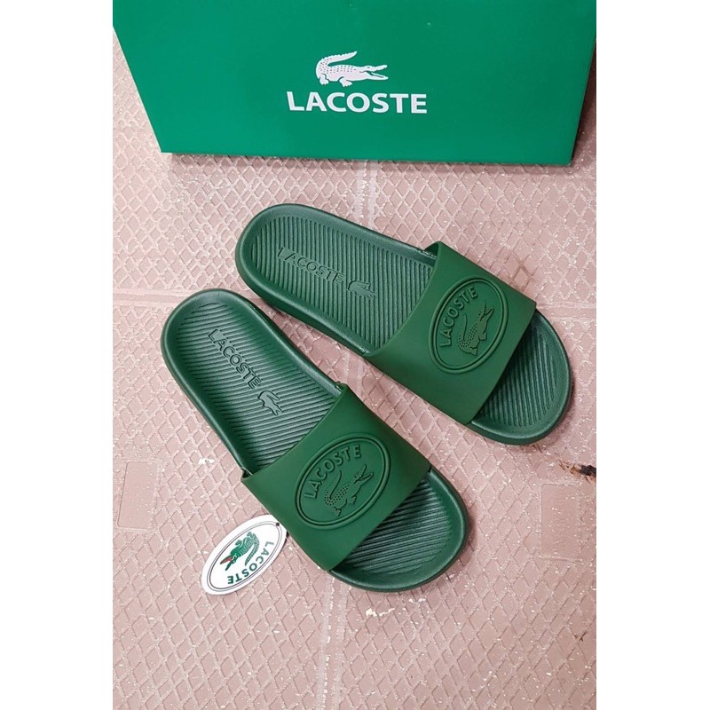 รุ่นใหม่-รองเท้าแตะ-lacoste-ลาคอส-แถมกล่อง