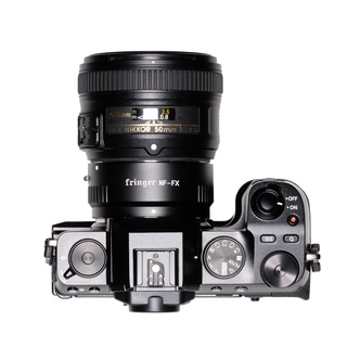 ภาพขนาดย่อของภาพหน้าปกสินค้าFringer NF-FX วงแหวนอะแดปเตอร์โฟกัสอัตโนมัติ for Nikon F Lens to Fuji X Cameras X-H1 X-T3 X-Pro3 XT30 X-T4 X-S10 X-E4 จากร้าน leclerc.ruimi.th บน Shopee ภาพที่ 7