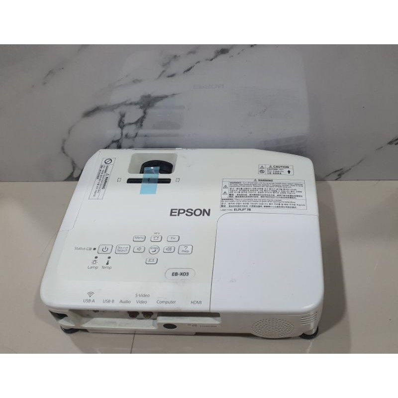 โปรเจคเตอร์ EPSON EB-X03 มือสอง | Shopee Thailand