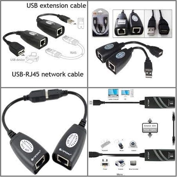 new-usb-utp-extender-adapter-over-single-rj45-ethernet-cat5e-6-cable-up-to150ft-intl-อะแดปเตอร์เชื่อมต่ออินเตอร์เน็ต