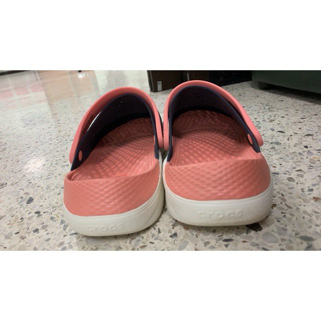 สินค้าอยู่ไทยพร้อมส่ง-blue-amp-pink-crocs-literide-clog-หิ้วนอกoutlet-ถูกกว่าshop