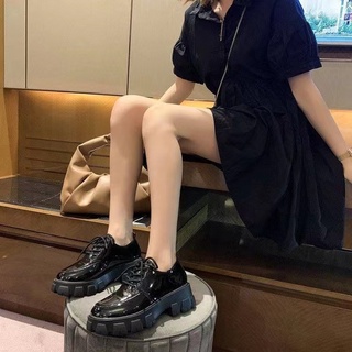 ภาพขนาดย่อของภาพหน้าปกสินค้าสปอตสินค้า รองเท้าส้นหนา สไตล์เกาหลี สําหรับผู้หญิงขนาด รองเท้านักเรียน รองเท้าหนังผู้หญิง 35-42 จากร้าน .scorpio บน Shopee ภาพที่ 8