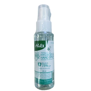 แอลกอฮอล์ล้างมือ AloEx Hydrosol Spray 60 ml  8857124254428